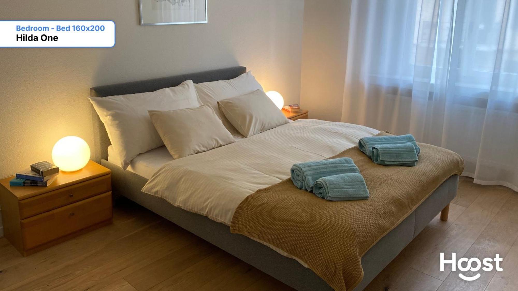 Apartmán H1 With 4,5 Room, Bathroom, Kitchen, Central, Quiet & Modern With Office