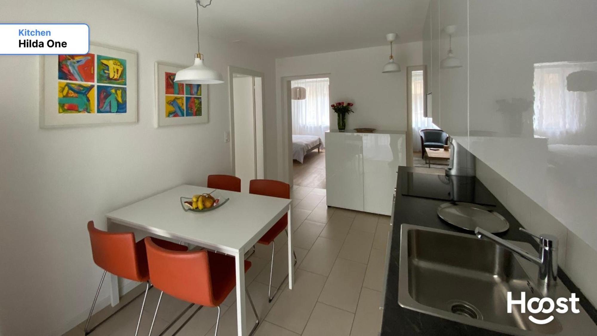 H1 With 4,5 Room, Bathroom, Kitchen, Central, Quiet & Modern With Office * Curych