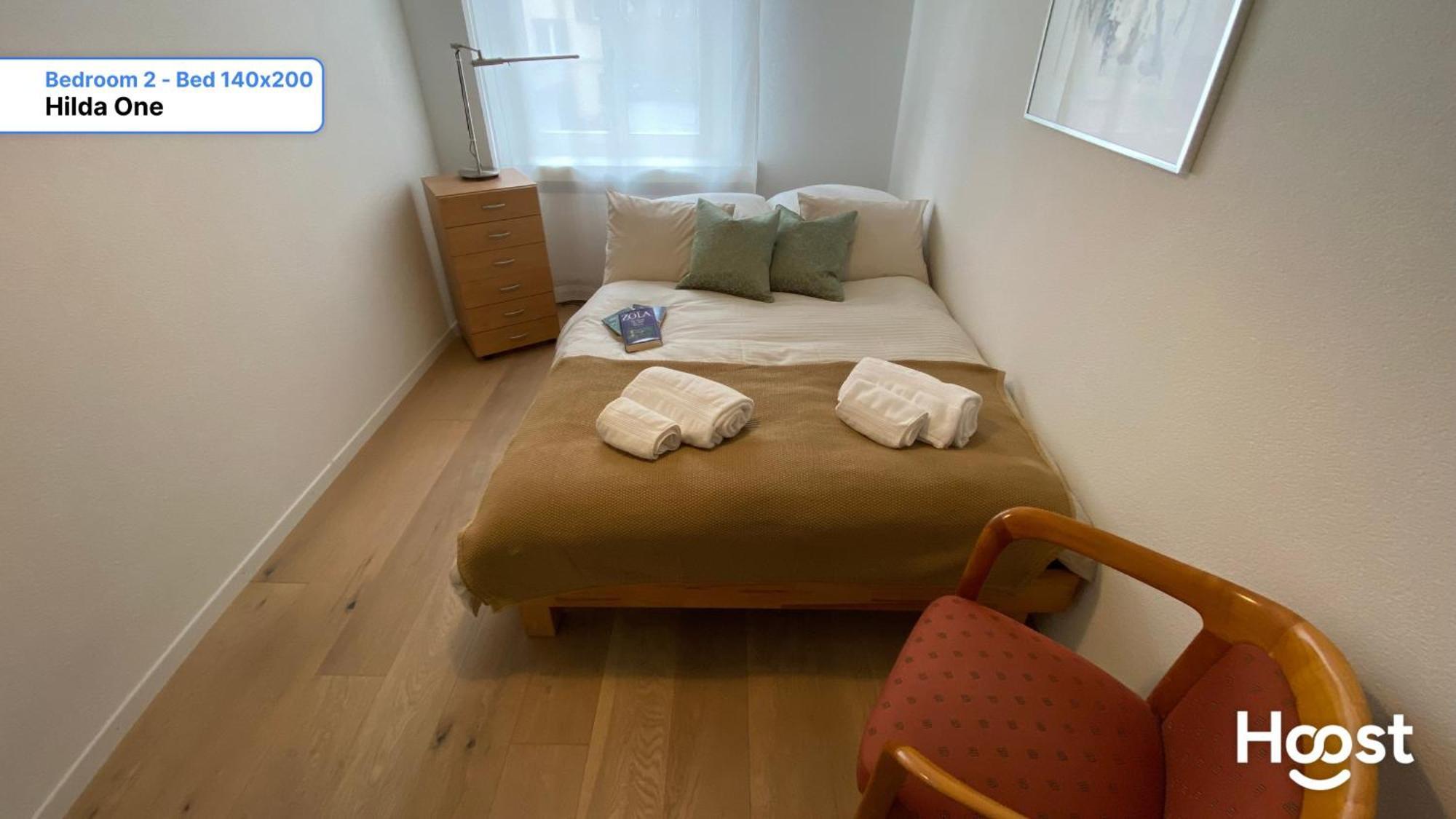 H1 With 4,5 Room, Bathroom, Kitchen, Central, Quiet & Modern With Office * Curych